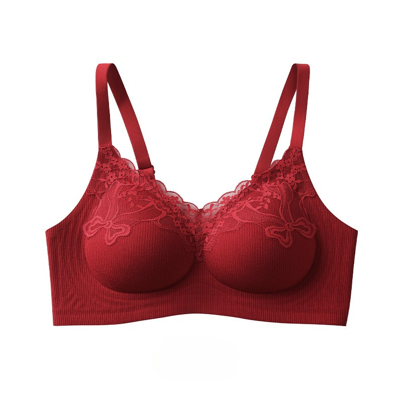 Sujetador de encaje acanalado  - Wirefree Bra Comfort reseña y precio