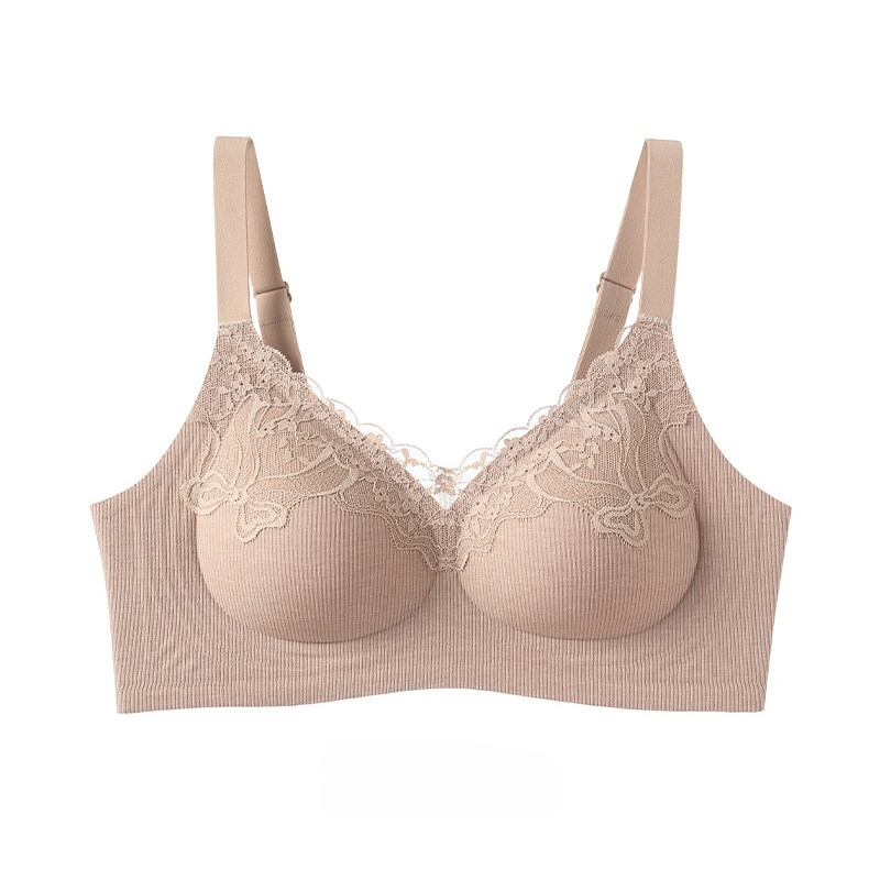 Sujetador de encaje acanalado  - Wirefree Bra Comfort reseña y precio